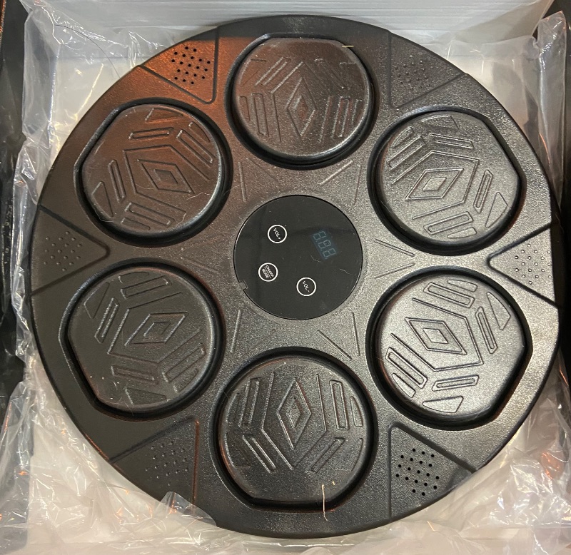 Photo 1 of **Missing Charger and Gloves**Music Boxing Machine, Smart Bluetooth Boxing Machine with Boxing Gloves, Boxing Wall Mount Machine for Adults Kids,Boxing Target Workout Punching Equipment for Home