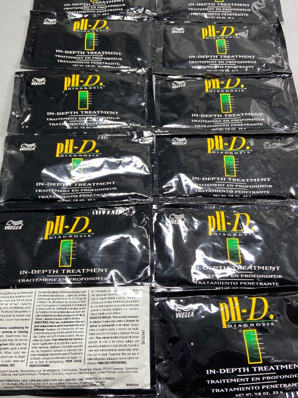 Photo 1 of 12 Pack Wella Ph-D In Depth Treatment With A Vincent Longo Mirror New 

