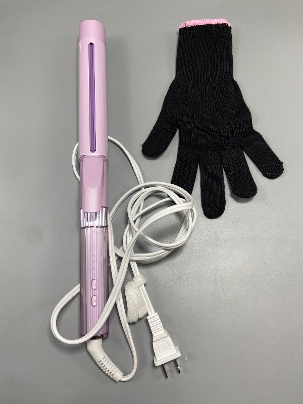 Photo 1 of 1.25 Inch Curling Wand, 1-1/4 Inch Ceramic Flat Iron Hair Straightener and Curler 2 in 1,Professional Curling Wand 4 Adjustable Temps & Automatic Shutdown for All Hair Types