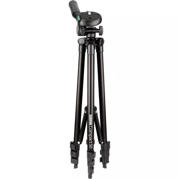 Photo 1 of Sunpak TravelMate 50/B 50" Tripod for Cameras Smartphones and GoPro - Black