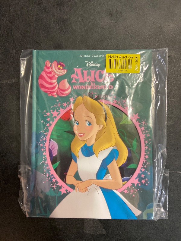 Photo 2 of Disney Alice in Wonderland (Disney Die-Cut Classics) Hardcover