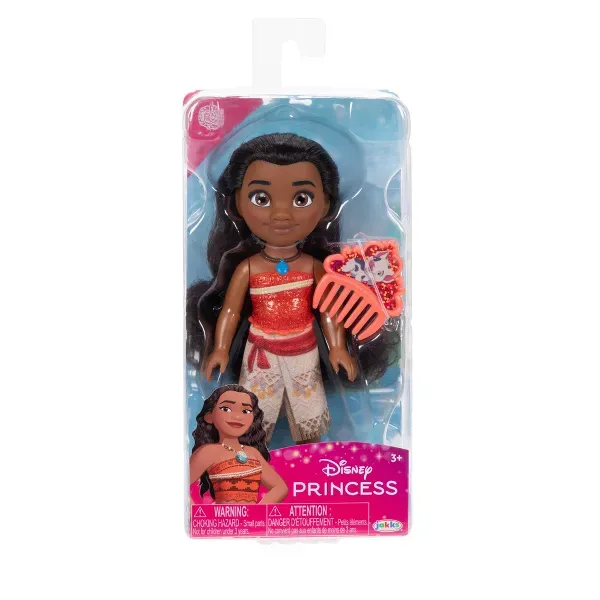 Photo 2 of Disney Princess Petite Moana 6 inch Fashion Doll with Beautiful Outfit and Comb