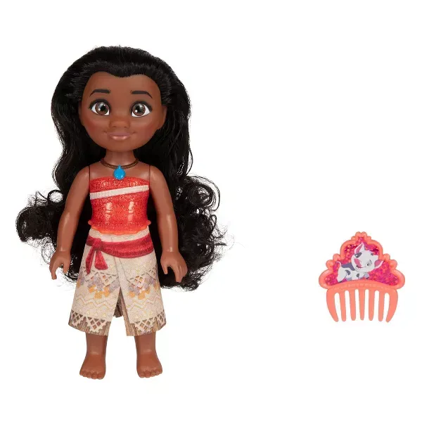 Photo 1 of Disney Princess Petite Moana 6 inch Fashion Doll with Beautiful Outfit and Comb