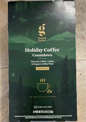 Photo 1 of Advent Calendar Light Roast Coffee - Good & Gather
