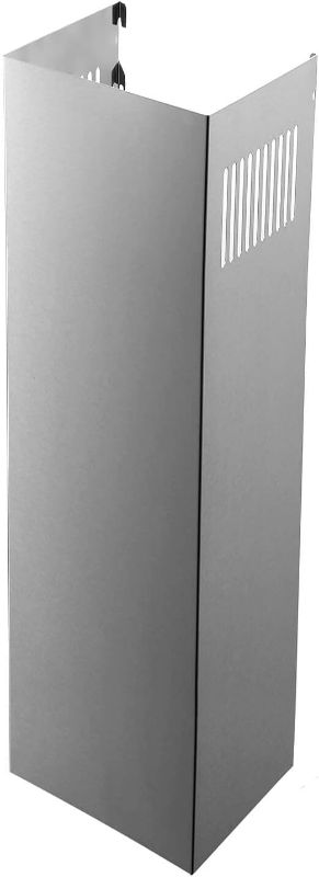 Photo 1 of Stainless Steel Chimney Extension for SNDOAS Range Hood GD17 and GD24 Series, 31.5 inch, Wall-Mounted style (Silver)