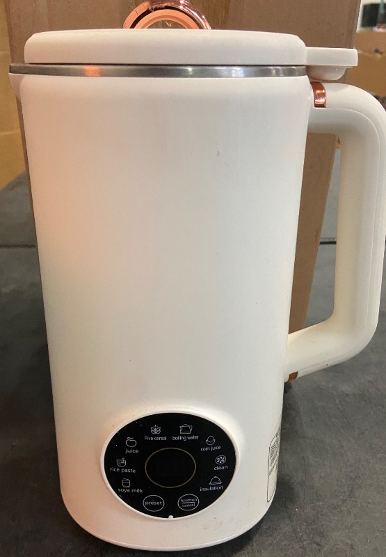 Photo 2 of Nut Milk Maker Machine, 34oz(1000ml) Multi Functional Homemade Almond, Oat, Coconut, Soy, Plant Based Milks and Non Dairy Beverages, Automatic Soy Milk Maker with 12H Pre Set/Auto Clean/Keep Warm/Boil