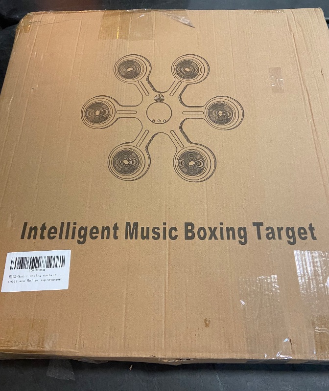 Photo 1 of 2024 New Music Boxing Machine with Boxing Gloves for Adults and Children?Wall-Mounted Exercise Equipment for Home Exercise New Fitness