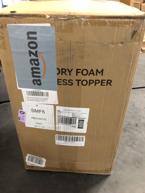 Photo 1 of Memory Foam Mattress Topper Queen Size, Dual Layer 4 Inch Mattress Pad,2 Inch Gel Memory Foam Plus 2 Inch Pillow Top Cover with 8-21 Inch Deep Pocket
