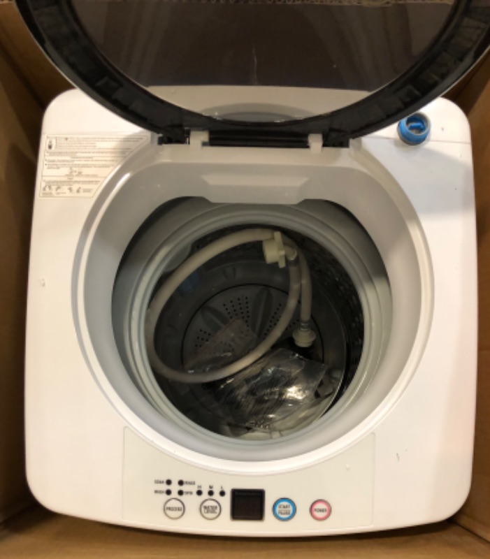 Photo 3 of Portable 7.7 lbs Automatic Laundry Washing Machine with Drain Pump