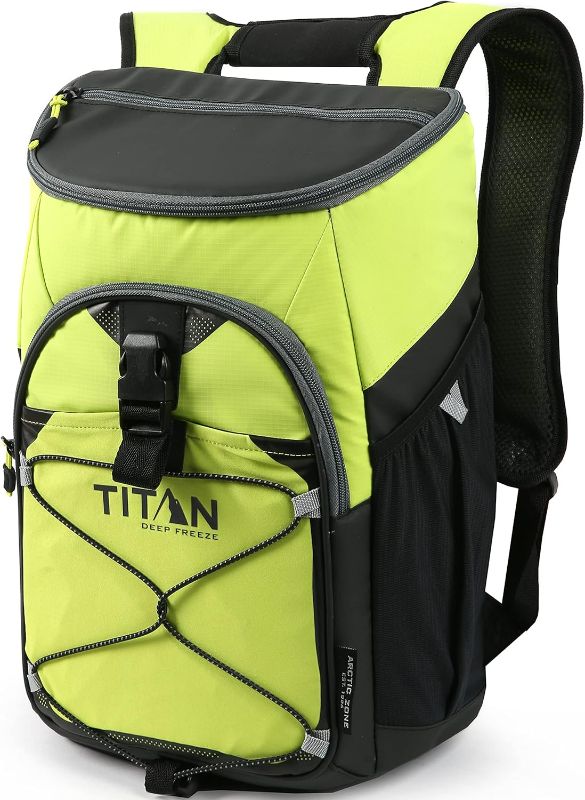 Photo 1 of *One Zipper Broken** Titan Deep Freeze Backpack Cooler 24 Can Cooler Bag Insulation