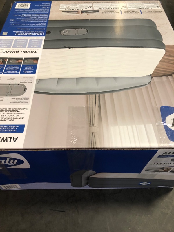 Photo 1 of SEALY AlwayzAire Tough Guard Quilted Topper Air Mattress, Queen