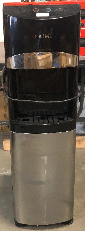 Photo 4 of Control Black & Stainless Steel Bottom Load Water Cooler Dispenser
