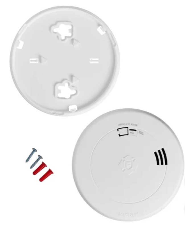 Photo 1 of First Alert Precision Detection, 10-year Battery Smoke and Carbon Monoxide Alarm, 2-pack