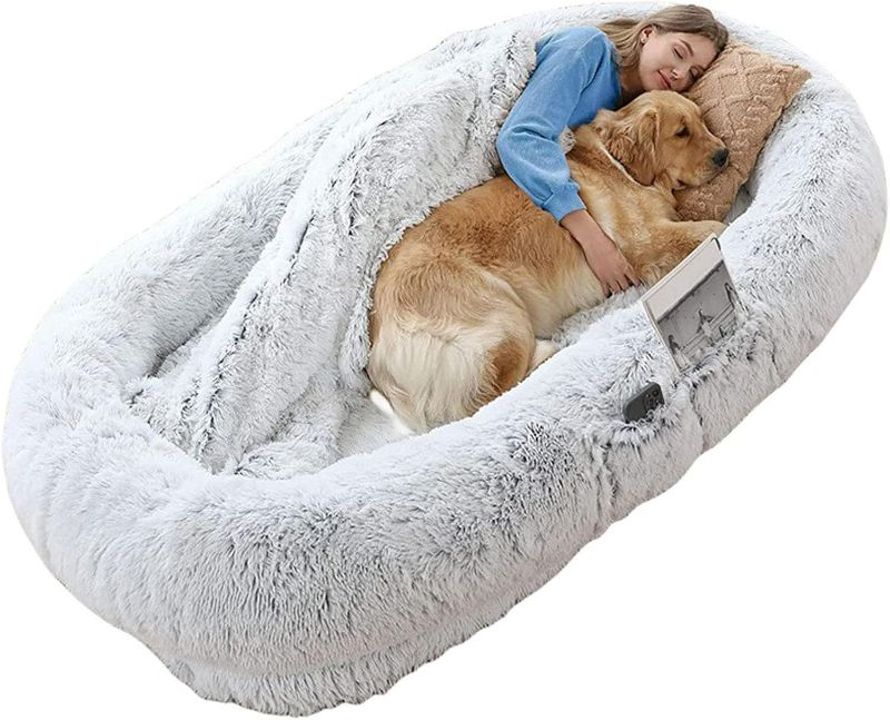 Photo 1 of Raised Cushion Rim ONLY - Raised Cushioned Rim for a Human Dog Bed