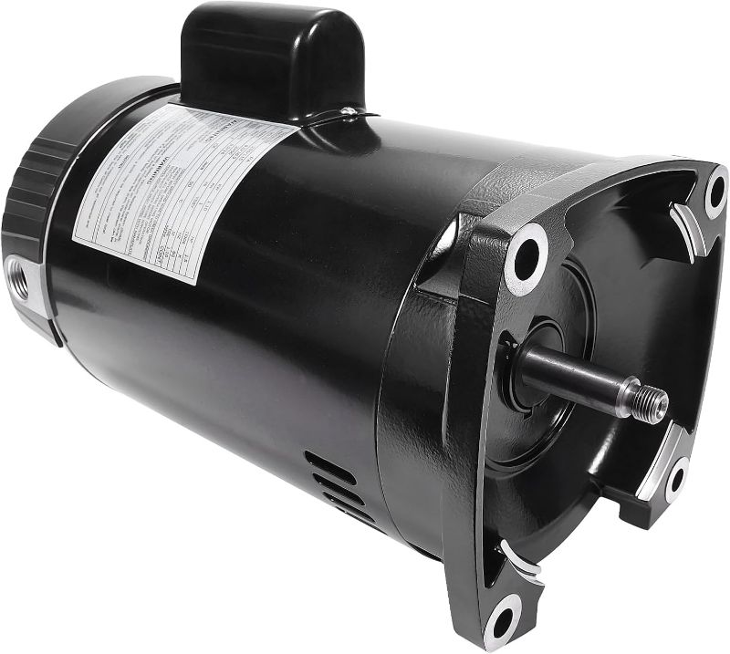 Photo 1 of B2854 Pool Pump Motor Compatible with Century/Smith Pool Pump Motors 1-1/2 HP, 3450 RPM, 8.0/16.0 Amps, 1.1 Service Factor, 56Y Frame, PSC Square Flange Pool Motor?Pool and Spa Pump Motor