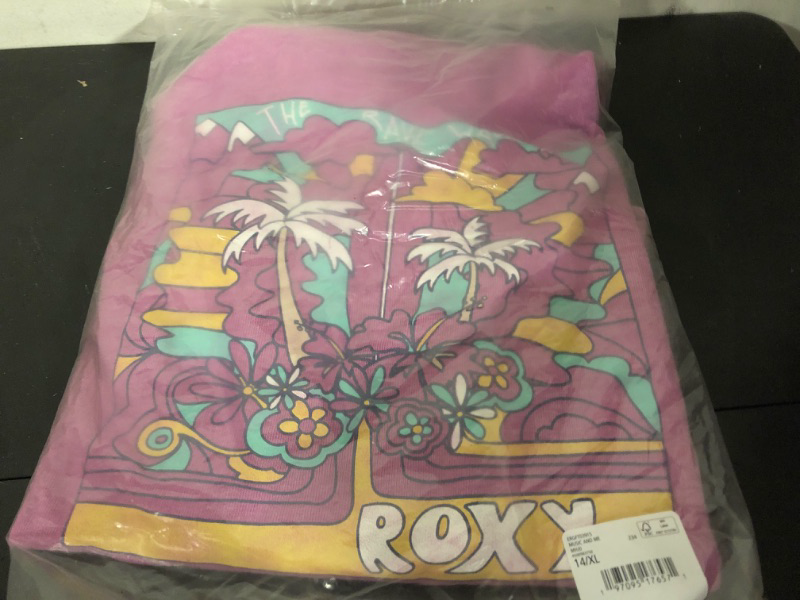 Photo 1 of 14/xl--Roxy Girls' Music and Me Sweatshirt, Opera Mauve