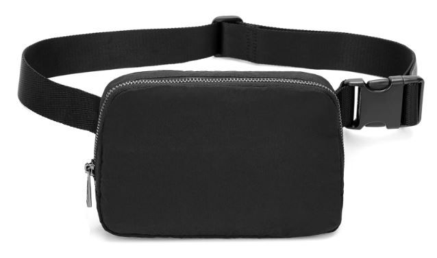 Photo 1 of Belt Bag Fanny Pack for Women and Men, Fashion Crossbody Waist Pack Bum Bag with Adjustable Strap for Outdoors Workout Traveling Casual Running Hiking Cycling (Black)