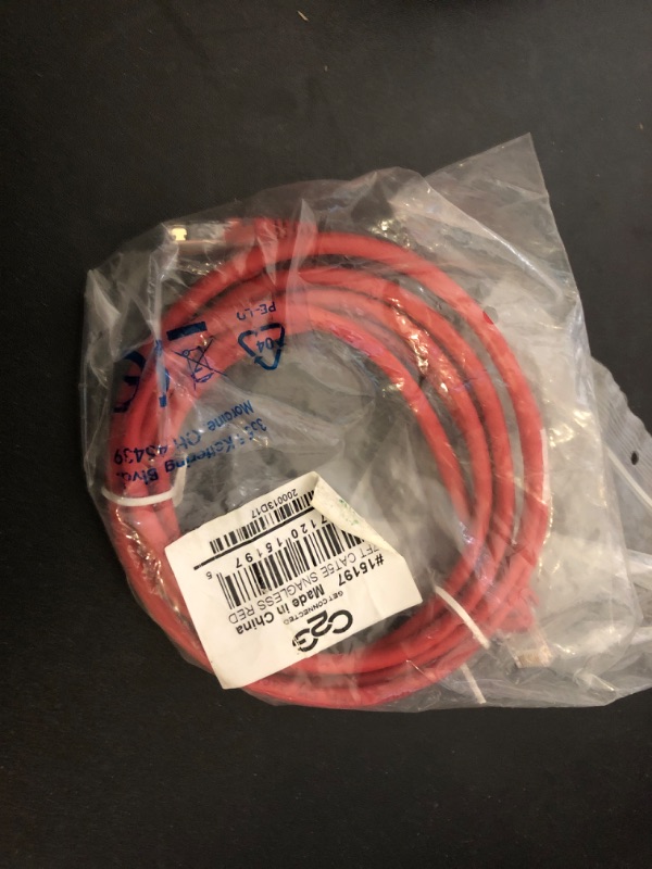 Photo 2 of C2G/Cables to Go 00482 Cat5e Snagless Unshielded (UTP) Network Patch Cable