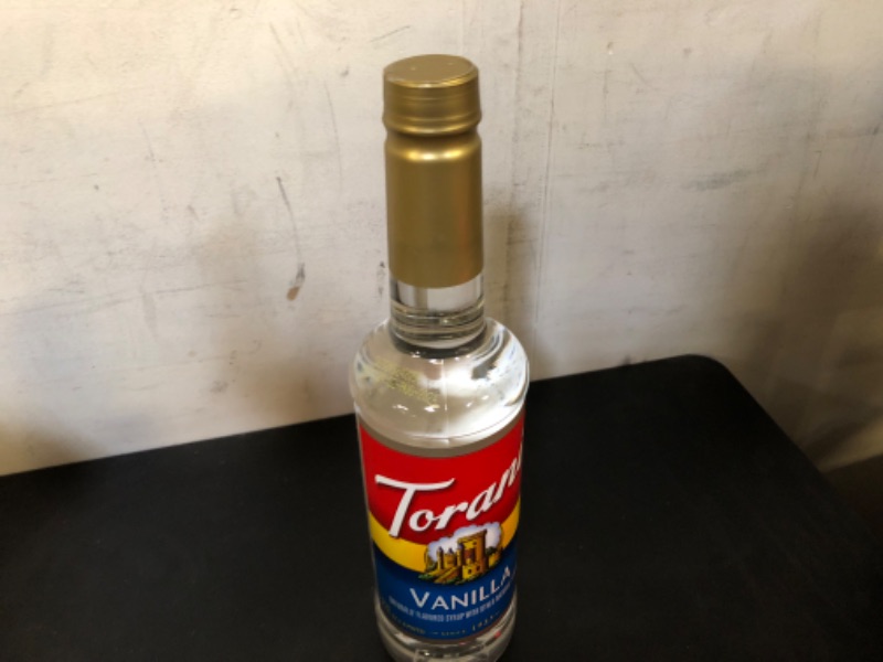 Photo 2 of Torani Vanilla Syrup (750 mL)---exp date 08/2026