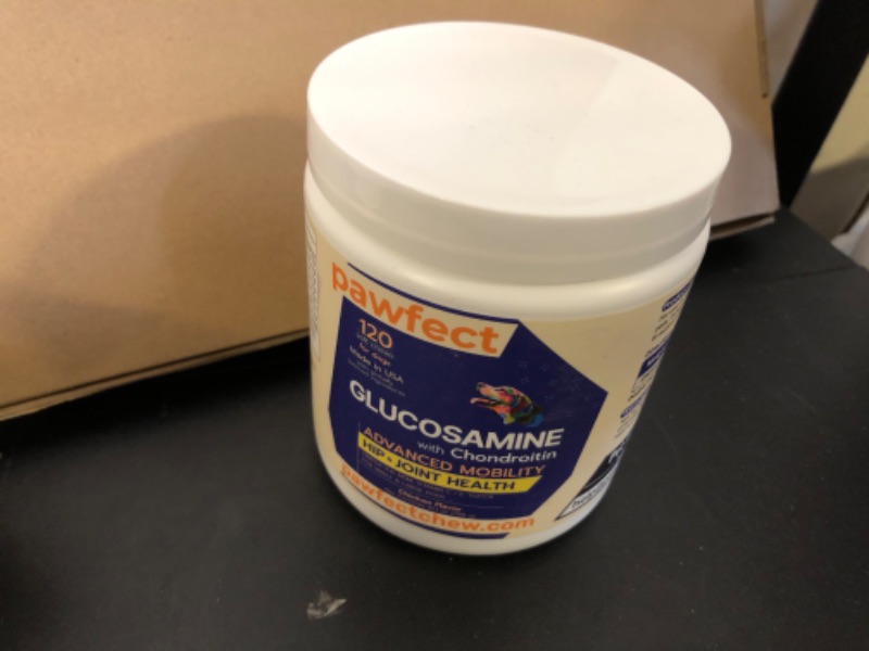 Photo 2 of EXP DATE 04/2027---PAWFECTCHEW Pawfect Mobility - Glucosamine Treats for Dogs - Hip & Joint Health Supplement Chews w/Omega-3, Chondroitin, MSM - Made in USA - Joint Pain Relief - Hip & Joint Care - 120ct