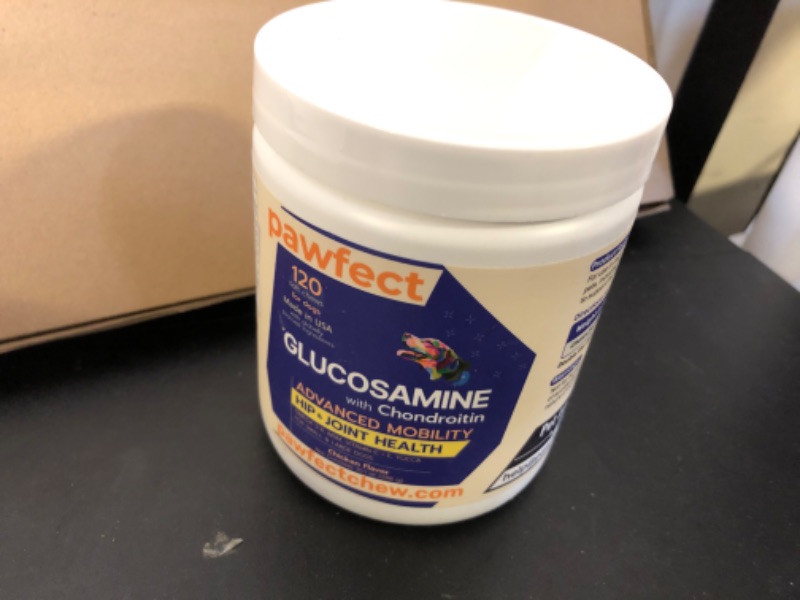 Photo 2 of EXP DATE 04/2027---PAWFECTCHEW Pawfect Mobility - Glucosamine Treats for Dogs - Hip & Joint Health Supplement Chews w/Omega-3, Chondroitin, MSM - Made in USA - Joint Pain Relief - Hip & Joint Care - 120ct