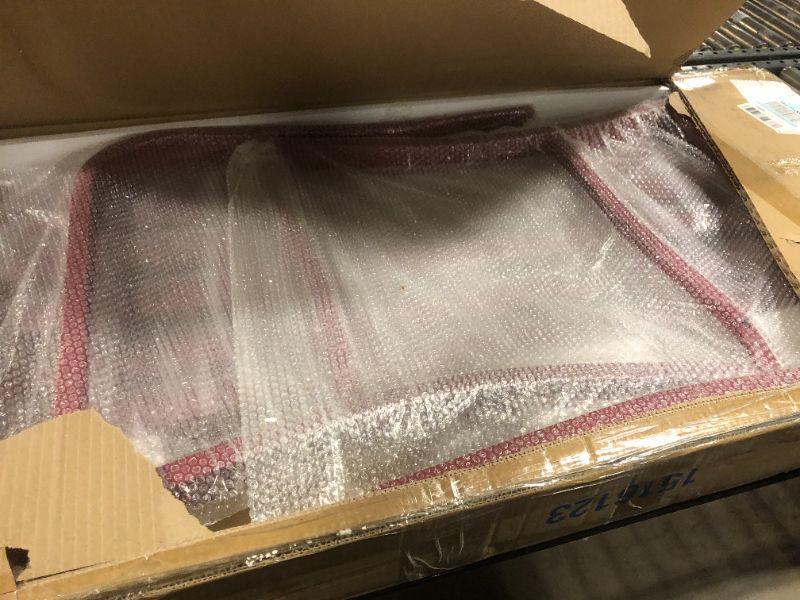 Photo 1 of Yicensen 24 Inch High Full Bed Frame with Rounded Corner Legs, Heavy Duty Full Size Metal Platform Bed Frame No Box Spring Needed, Easy Assembly, Noise Free, Black