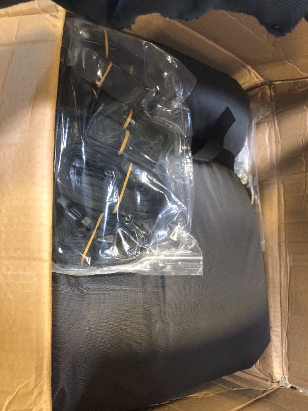 Photo 1 of Pontoon Boat Cover Trailerable + Motor Cover, Pontoon Cover Heavy Duty 800D Solution-Dyed Polyester UV Resistant Marine Grade Waterproof Pontoon Boat Covers Fits 17'-20' L, Grey