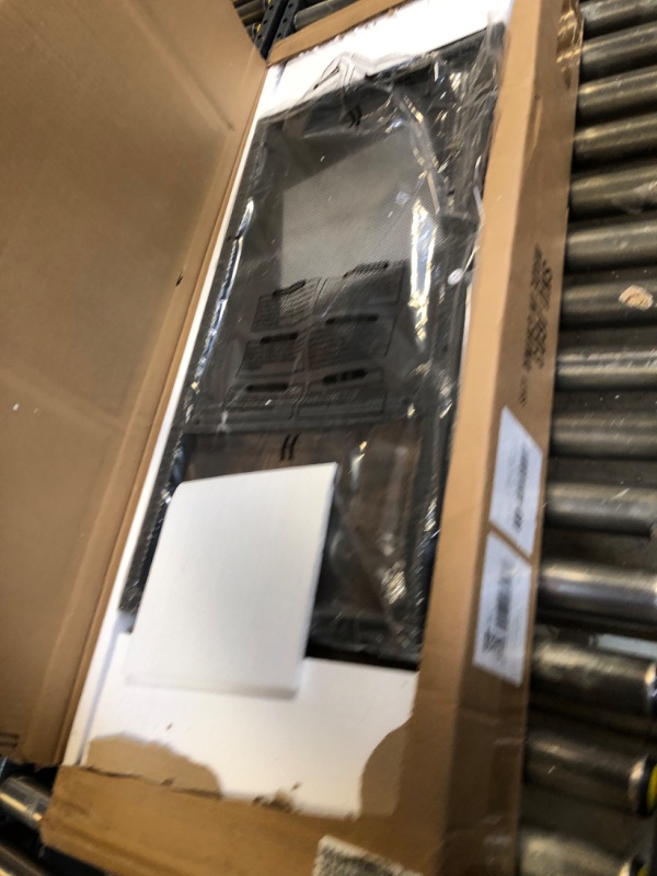 Photo 1 of X-cosrack Wine Bar Rack Cabinet with Detachable Wine Rack, Coffee Bar Cabinet with Glass Holder, Small Sideboard and Buffet Cabinet with Mesh Door, Rustic Brown, Large