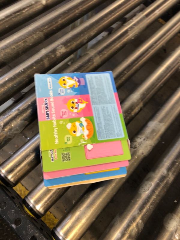 Photo 1 of Pinkfong Baby Shark Healthy Habits 4 Button Sound Books Boxed Set(3), Potty Time, Brush Your Teeth, Bath Time, Interactive Learning Books for Toddlers, Learning & Education Toys, Baby Shark Gifts