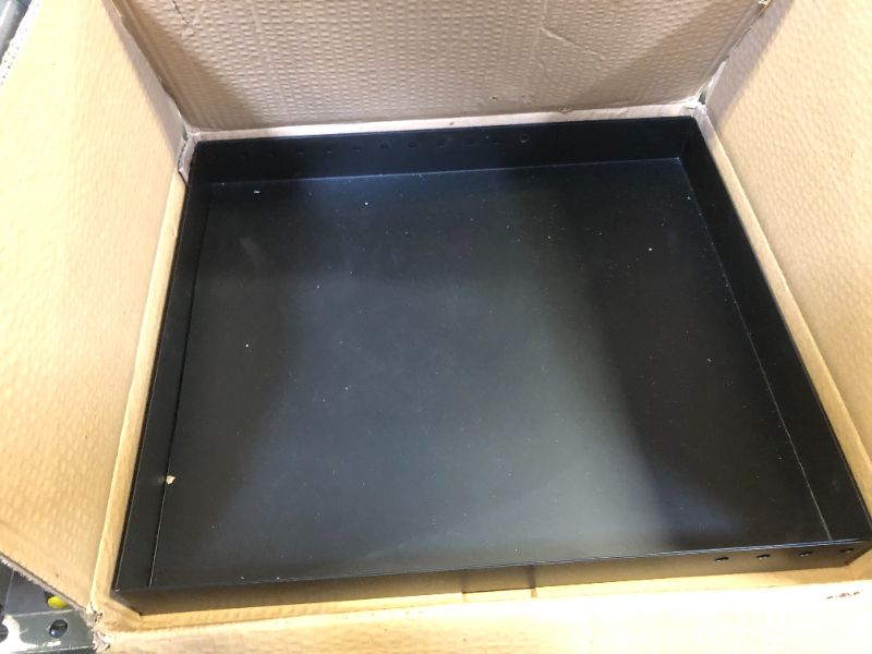 Photo 1 of Pearwow Rectangle Fireplace Tray,Expandable Ash Pan for Collecting Ash,Galvanized Steel with Powder Coated Adjustable Ember Holder Fireplace Pan,Black