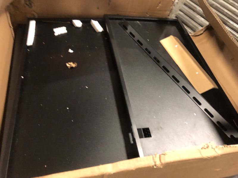 Photo 1 of RackPath 12U Wall Mount Server Cabinet Network Rack Enclosure, Quiet Cooling Fan, Perforated Door, Black