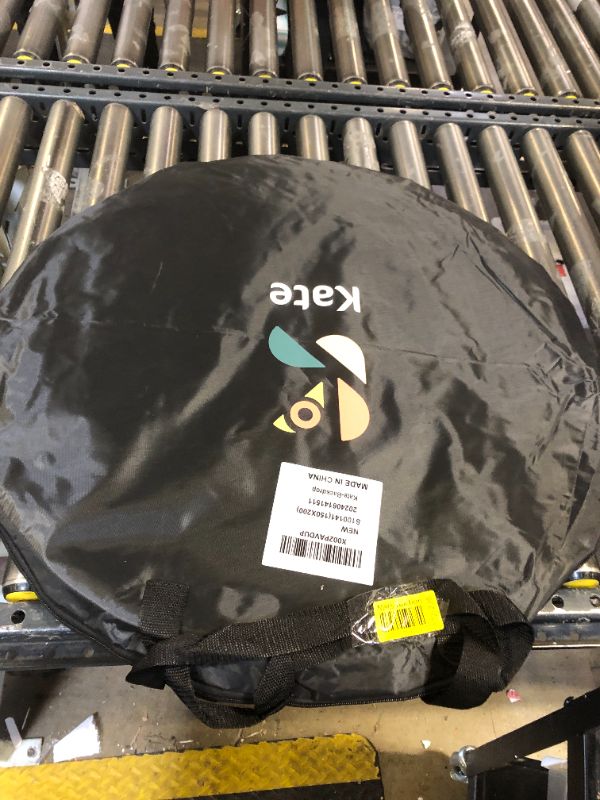 Photo 1 of Kate Collapsible Backdrop Pop Up Photo Backdrops Grey Blue Folded Background for Portrait Photography, for Video, for Live Stream, 5x6.5ft