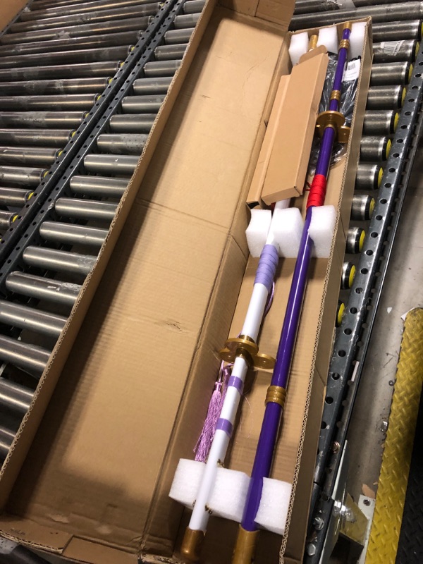 Photo 1 of 40" Roronoa Zoro 2 Piece Set,Yama Enma,with 2 Single Layers Display Stand Sword Belt,for Cosplay,Collection,Display,Performance