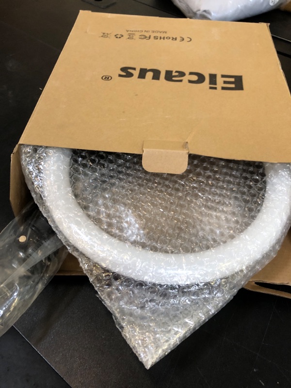 Photo 1 of Eicaus 12" Ring Light with Tripod Stand and Phone Holder,Selfie LED Lighting with 62" Phone and Stand,Circle Ringlight for Photography,TIK Tok and YouTube,Compatible with iPhone, Android and Cameras