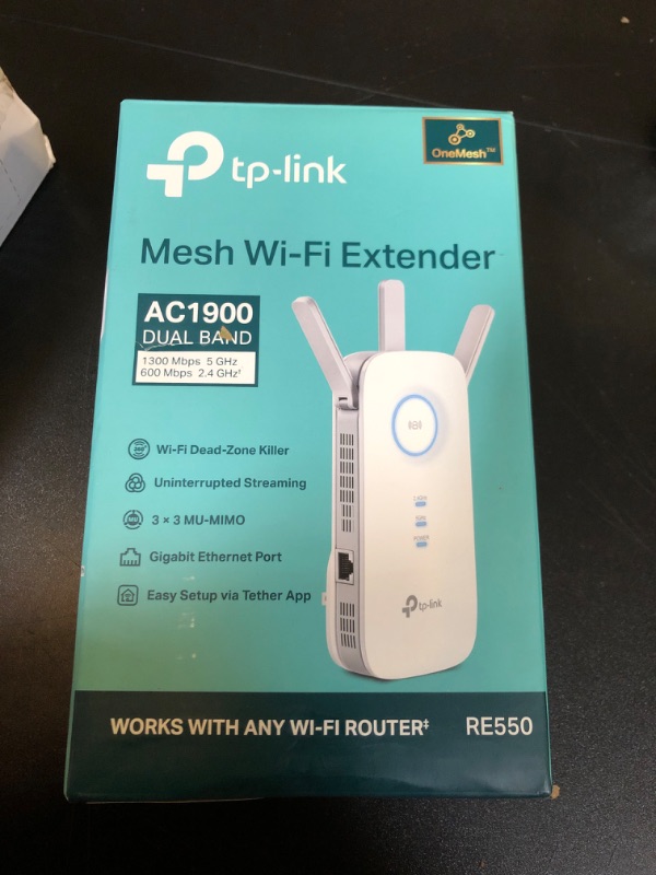 Photo 3 of TP-Link AC1900 WiFi Extender (RE550)