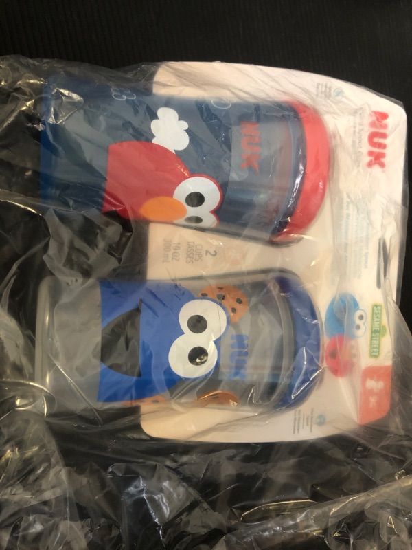 Photo 2 of NUK Sesame Street Hard Spout Sippy Cup - 10oz/2pk