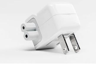 Photo 1 of Side-Facing Adapter Compatible Apple USB-C, MagSafe, MagSafe 2 - Efficient Charging for MacBook, MacBook Pro, MacBook Air.	
