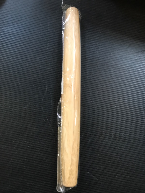 Photo 2 of Classic Wood Rolling Pin, Wooden Roll Pin, Natural Wooden Roller with No Dents or Gaps for Baking Pizza Dough, Pie, Cookie and Pastry, 13Inch