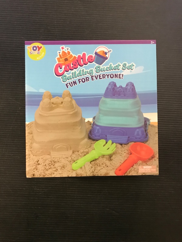 Photo 2 of TOY Life Beach Toys, Sand Toys, Sandbox Toys, Beach Toys for Toddlers 1-3, Beach Toys for Kids Ages 4-8, Sand Bucket, Baby Beach Toys, Sand Castle Building Kit, Beach Bucket, Summer Toys