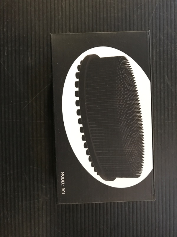 Photo 1 of Metene Silicone Body Scrubber, Exfoliating Body Scrubber for Use in Shower,Lathers Well, Long Lasting, Soft Body Scrubber for Shower and Bath Skincare Routine(Black).