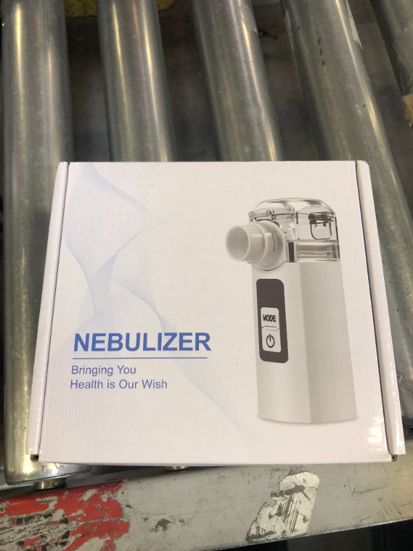 Photo 3 of Portable Nebulizer, Nebulizer Machine for Adults and Kids Travel and Household Use, Handheld Mesh Nebulizer