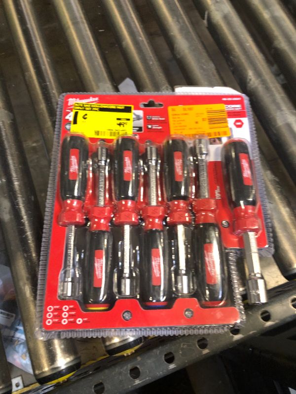 Photo 2 of Milwaukee Electric Tool 48-22-2507 Mag SAE Driver Set (7Piece)