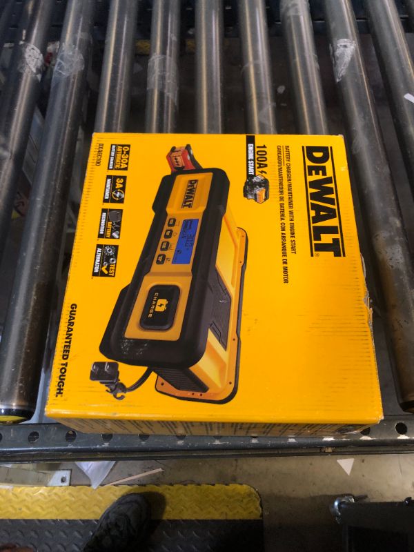 Photo 3 of DEWALT DXAEC100 DXAEC100 Professional 30-Amp Battery Charger and 3-Amp Maintainer with 100-Amp Engine Start