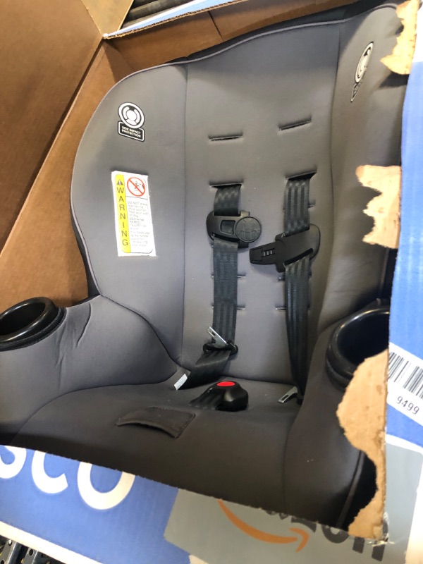 Photo 2 of Cosco Onlook 2-in-1 Convertible Car Seat, Rear-Facing 5-40 pounds and Forward-Facing 22-40 pounds and up to 43 inches, Black Arrows Black Arrows Car Seat