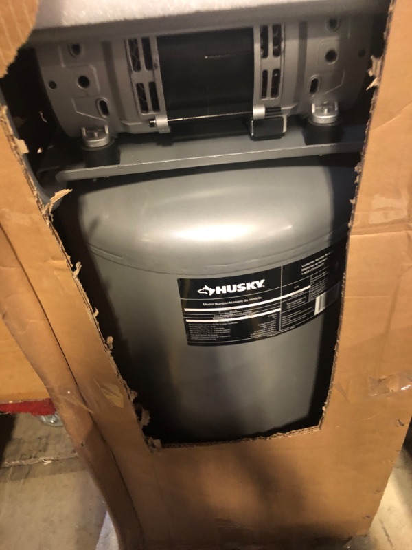 Photo 2 of Husky 20 Gal. 165 PSI Vertical Electric Quiet Air Compressor