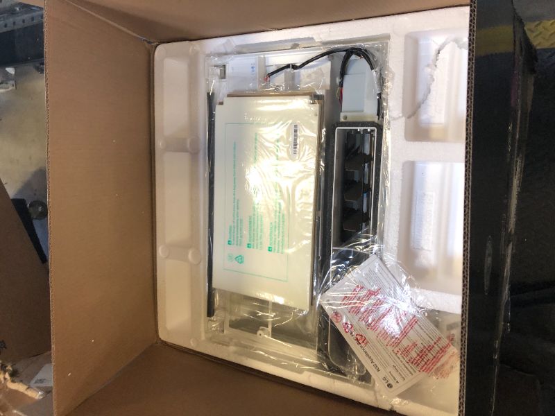 Photo 1 of LG 14,000 BTU DUAL Inverter Smart Window Air Conditioner, 115V, Cools 700 Sq. Ft. for Bedroom, Living Room, Apartment, Quiet Operation, ENERGY STAR, works with LG ThinQ, Amazon Alexa and Hey Google 14000 BTU Wifi & High Efficiency Bright White