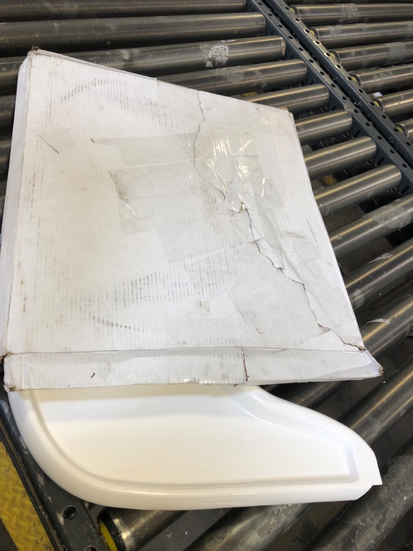 Photo 1 of LuQiBabe Baby High Chair Tray Compatible with Stokke Tripp Trapp Chair (V2 and Beyond) with Smooth Surface and Strong Suction Power Made of Food-Safe Plastic (BPA BPS BPF Lead Phthalate Free) - White
