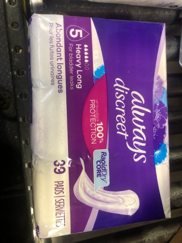 Photo 2 of Always Discreet Incontinence Pads - Heavy Absorbency
