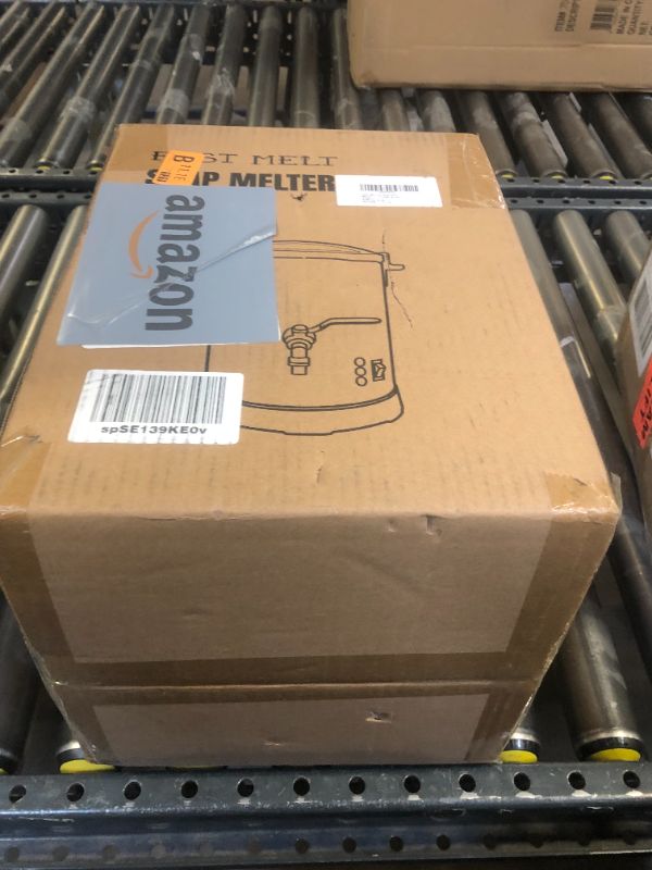 Photo 1 of FAST MELT 3L Soap Base Melter - Soap Making Kit with Constant Temperature Control Melter, Quick Pour Spout, Ideal for Homemade Soap Business Fast Loading Easy Clean