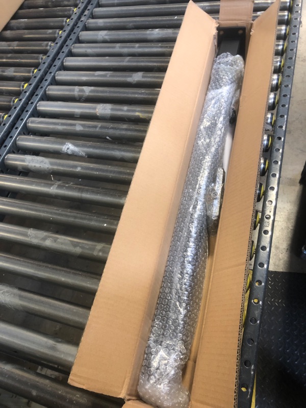 Photo 1 of AUFUNIU Cable Railing Post, Adjustable Top-Mount Stair Post - 36" x 2" x 2" Stainless Steel with Black Finish - Suitable on Wood, Concrete Decks, Level Drilled Stair Post